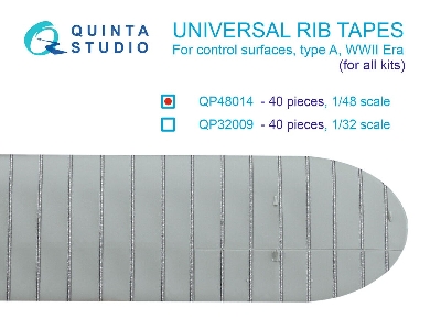 Universal Rib Tapes Type A - Wwii Era (For All Kits) - zdjęcie 1