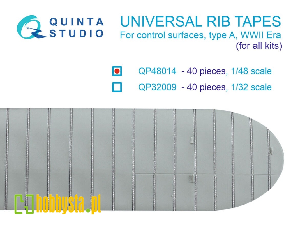 Universal Rib Tapes Type A - Wwii Era (For All Kits) - zdjęcie 1