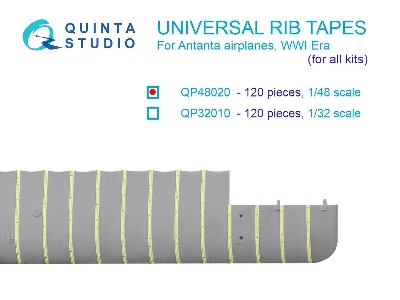 Universal Rib Tapes For Antanta - Wwi / Post-wwi Era (For All Kits) - zdjęcie 1
