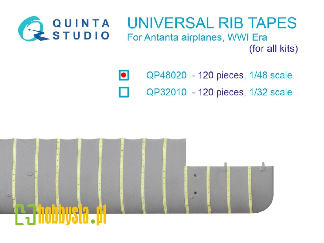 Universal Rib Tapes For Antanta - Wwi / Post-wwi Era (For All Kits) - zdjęcie 1