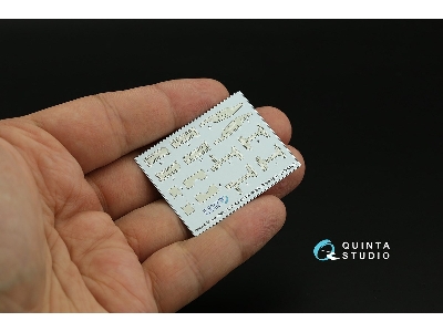 General Dynamics F-16 Block 40/42 - Reinforcement Plates (For Tamiya Kits) - zdjęcie 2