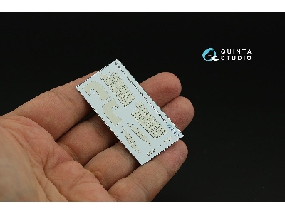 General Dynamics F-16 Block 30/32 - Reinforcement Plates (For Kinetic Kits - 2008 Tools) - zdjęcie 4