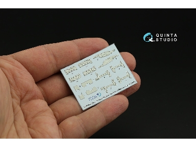 General Dynamics F-16 Block 40/42 - Reinforcement Plates (For Hasegawa Kits) - zdjęcie 2