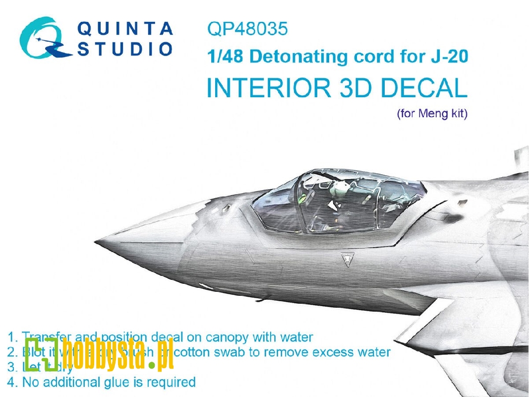 Chengdu J-20 - Detonating Cord (For Meng Kits) - zdjęcie 1 Chengdu J-20 - Detonating Cord (For Meng Kits) - zdjęcie 1