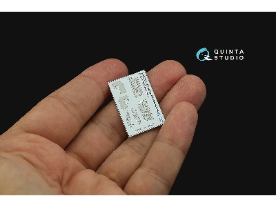 General Dynamics F-16 Block 30/32 - Reinforcement Plates (For Hasegawa Kits) - zdjęcie 4
