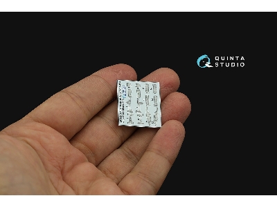 General Dynamics F-16 Block 40/42 - Reinforcement Plates (For Hasegawa Kits) - zdjęcie 2