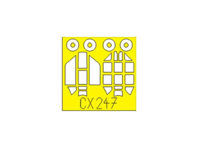 Bf 109G-6 1/72 - Airfix - maski - zdjęcie 1 Bf 109G-6 1/72 - Airfix - maski - zdjęcie 1