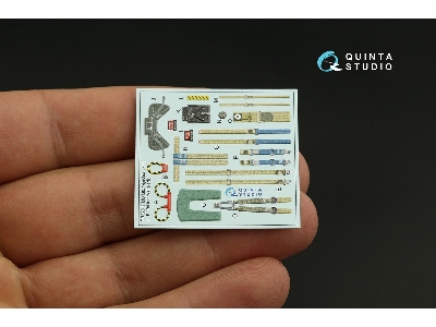 F-104 Family - Mb Mk.7 Ejection Seat Interior 3d Decal (For Italeri Kits) - zdjęcie 7
