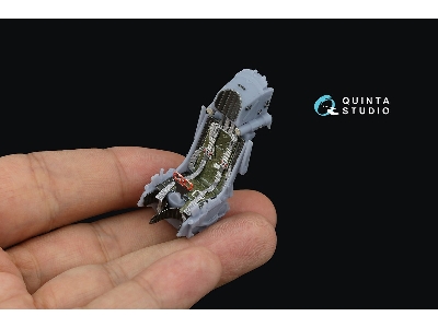 K-36dm Series2 (Early) Ejection Seat - For Mig-29, Mig-31, Su-27, Su-33 Aircraft Until 2007 (For All Kits) - zdjęcie 7