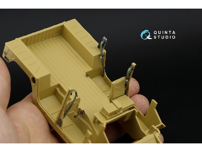 Humvee Family Belts - 3d-printed & Coloured On Decal Paper (For All Kits) - zdjęcie 3