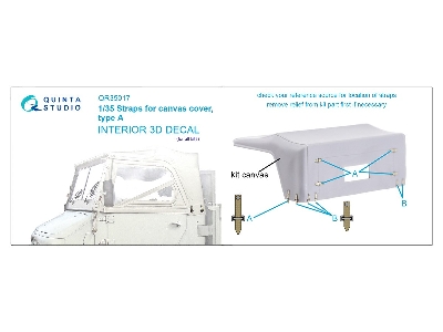 Straps For Canvas Cover - Type A - zdjęcie 2