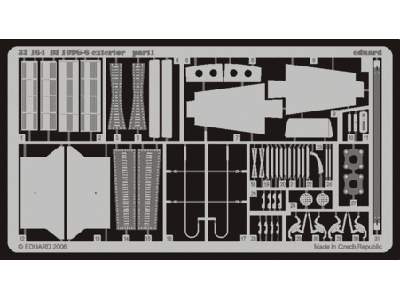  Bf 109G-6 exterior 1/32 - Hasegawa - blaszki - zdjęcie 1