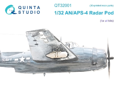 An/Aps-4 Radar Pod (For All Kits) - zdjęcie 1