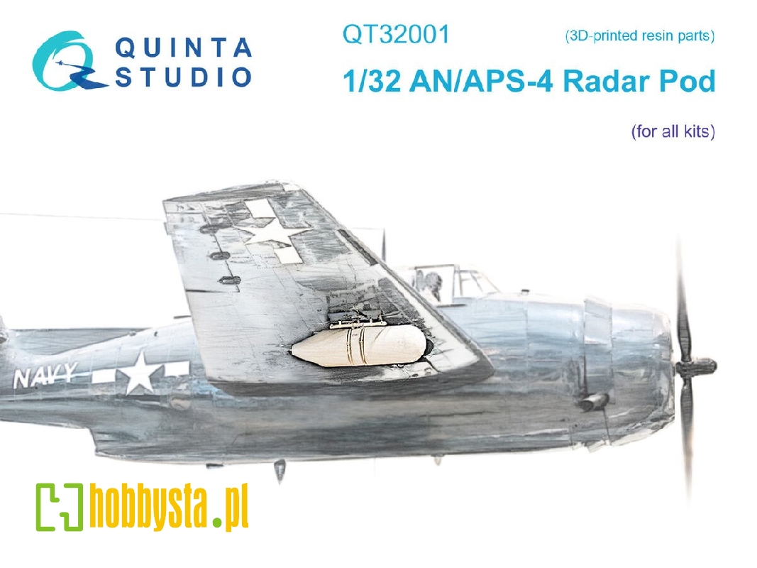 An/Aps-4 Radar Pod (For All Kits) - zdjęcie 1 An/Aps-4 Radar Pod (For All Kits) - zdjęcie 1
