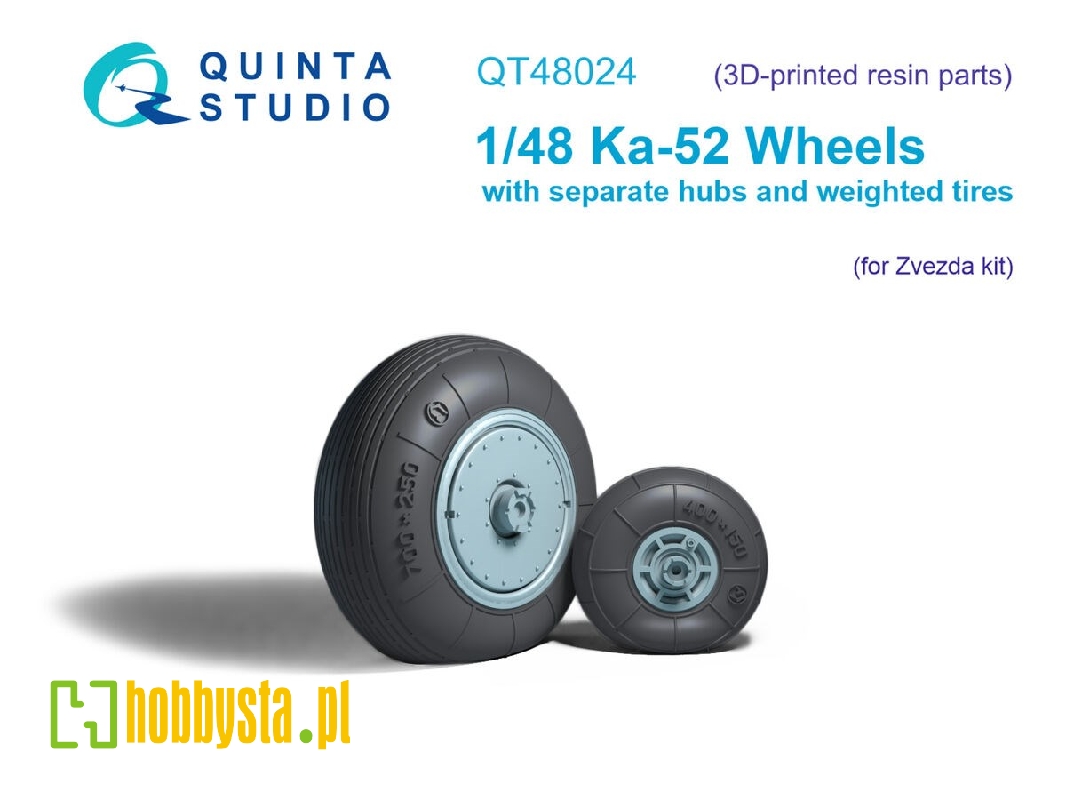 Kamov Ka-52 - Wheels With Separate Hubs And Weighted Tires (For Zvezda Kits) - zdjęcie 1 Kamov Ka-52 - Wheels With Separate Hubs And Weighted Tires (For Zvezda Kits) - zdjęcie 1