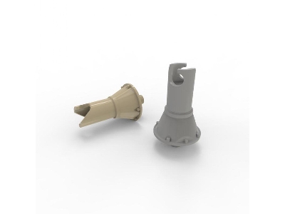 Polikarpov I-16 Detail Set: Propeller Hub Ratchet / Venturi Tube / Pak-1 Gunsight And Op-1 Gunsight (For All Kits) - zdjęcie 8