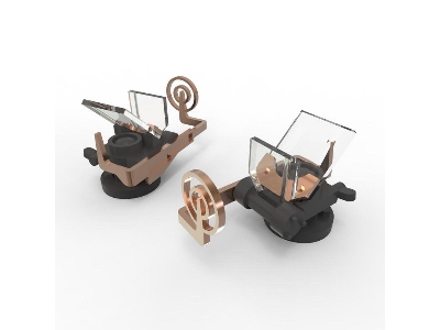 Polikarpov I-16 Detail Set: Propeller Hub Ratchet / Venturi Tube / Pak-1 Gunsight And Op-1 Gunsight (For All Kits) - zdjęcie 10