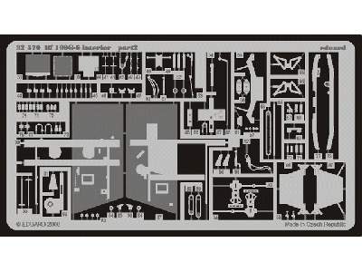  Bf 109G-6 interior 1/32 - Hasegawa - blaszki - zdjęcie 3