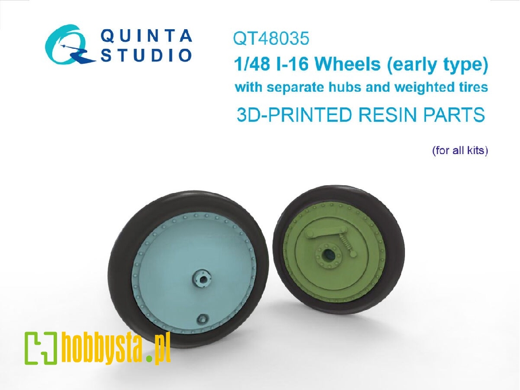 Polikarpov I-16 Wheels (Early Type) With Separate Hubs And Weighted Tires (For All Kits) - zdjęcie 1 Polikarpov I-16 Wheels (Early Type) With Separate Hubs And Weighted Tires (For All Kits) - zdjęcie 1