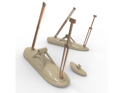 Poikarpov I-16 - Ski Landing Gear (Non-retractable Version / For All Kits) - zdjęcie 5