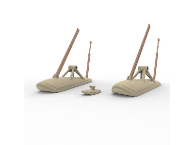 Poikarpov I-16 - Ski Landing Gear (Non-retractable Version / For All Kits) - zdjęcie 6