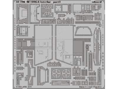  Bf 109G-6 interior S. A. 1/32 - Trumpeter - blaszki - zdjęcie 3