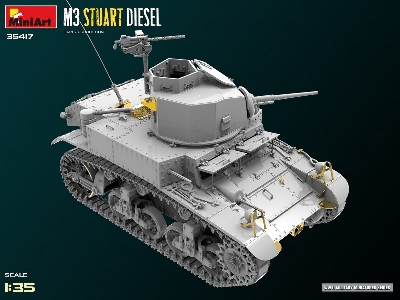 M3 Stuart Diesel. Early Production - zdjęcie 4