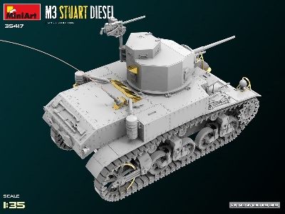 M3 Stuart Diesel. Early Production - zdjęcie 6