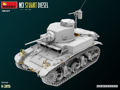 M3 Stuart Diesel. Early Production - zdjęcie 7