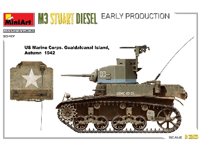 M3 Stuart Diesel. Early Production - zdjęcie 8