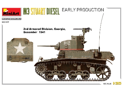 M3 Stuart Diesel. Early Production - zdjęcie 10