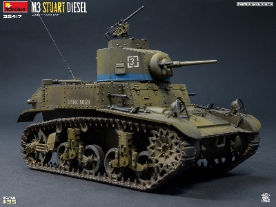 M3 Stuart Diesel. Early Production - zdjęcie 11