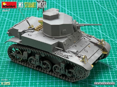 M3 Stuart Diesel. Early Production - zdjęcie 32