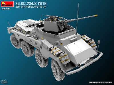 Sd.Kfz.234/3 With 2cm Schwebelafette 38 - zdjęcie 2