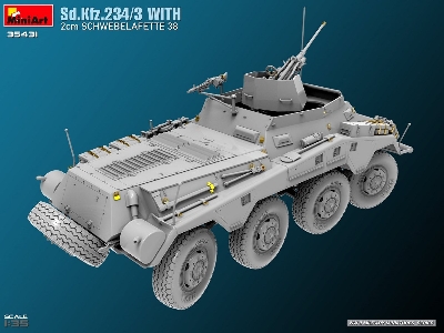 Sd.Kfz.234/3 With 2cm Schwebelafette 38 - zdjęcie 3