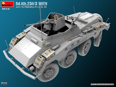 Sd.Kfz.234/3 With 2cm Schwebelafette 38 - zdjęcie 4