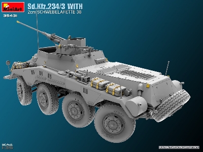 Sd.Kfz.234/3 With 2cm Schwebelafette 38 - zdjęcie 5