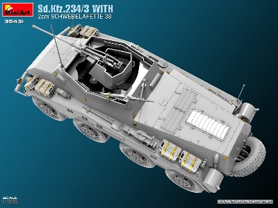 Sd.Kfz.234/3 With 2cm Schwebelafette 38 - zdjęcie 9