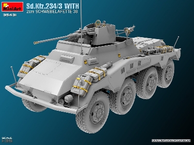 Sd.Kfz.234/3 With 2cm Schwebelafette 38 - zdjęcie 10
