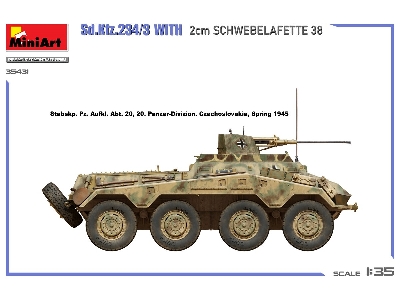 Sd.Kfz.234/3 With 2cm Schwebelafette 38 - zdjęcie 12