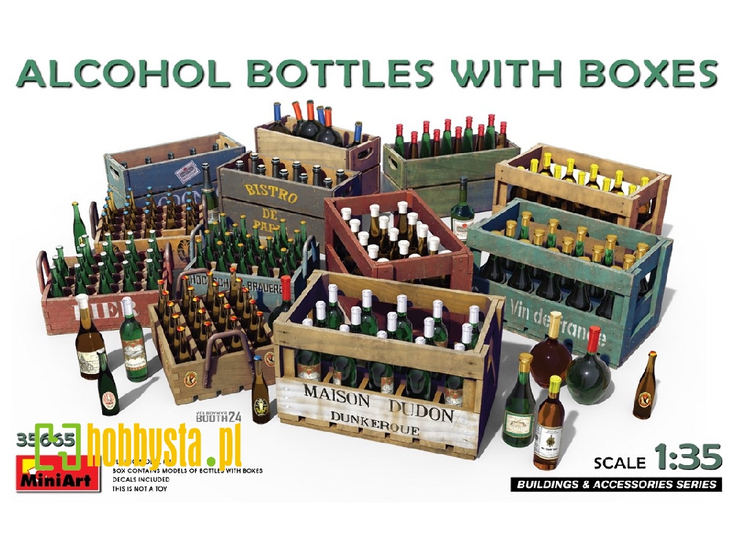 Alcohol Bottles W/boxes - zdjęcie 1 Alcohol Bottles W/boxes - zdjęcie 1