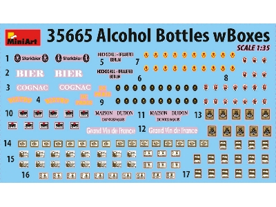 Alcohol Bottles W/boxes - zdjęcie 2