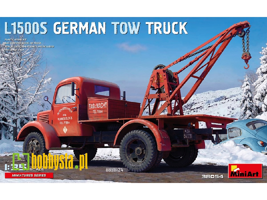 L1500s German Tow Truck - zdjęcie 1 L1500s German Tow Truck - zdjęcie 1