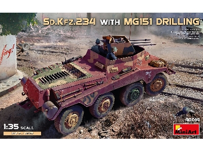 Sd.Kfz.234 With Mg151 Drilling - zdjęcie 1