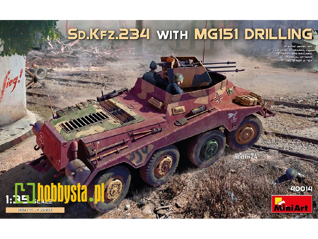 Sd.Kfz.234 With Mg151 Drilling - zdjęcie 1 Sd.Kfz.234 With Mg151 Drilling - zdjęcie 1