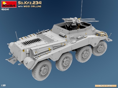 Sd.Kfz.234 With Mg151 Drilling - zdjęcie 3