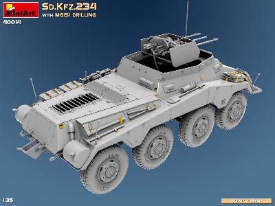 Sd.Kfz.234 With Mg151 Drilling - zdjęcie 7
