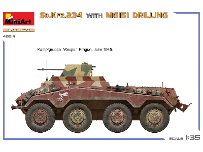Sd.Kfz.234 With Mg151 Drilling - zdjęcie 11