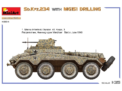 Sd.Kfz.234 With Mg151 Drilling - zdjęcie 12