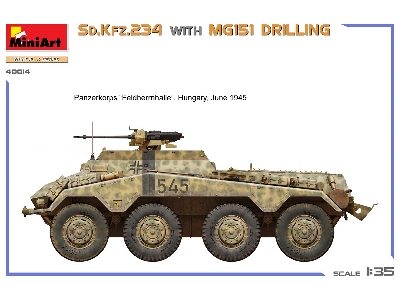 Sd.Kfz.234 With Mg151 Drilling - zdjęcie 13